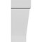 Ekena Millwork 5-in. W x 12-in. D x 12-in. H Burlington Architectural Grade PVC Knee Brace BRCP05X12X12BUR - alternate 3